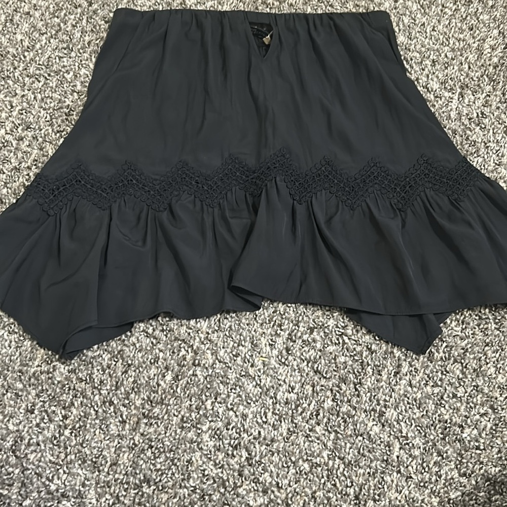 4 FOR 25 Ramy Brook Black Slip Mini Skirt Small - Picture 4 of 7